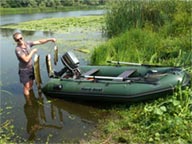 inflatable tender from PVC Jeannine 300