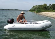 inflatable tender from PVC Jeannine 300