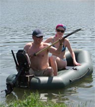 two persons dinghy