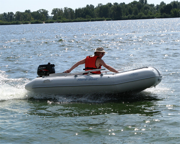 inflatable tender j300 on plane
