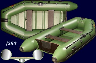 моторная надувная лодка Жаннин 280