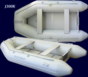Inflatable tender, pvc boat Jeannine 300k from PVC fabtic