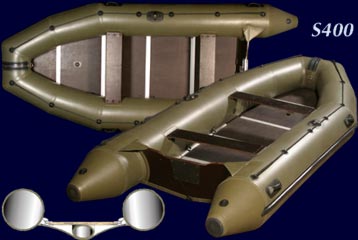 Моторная патрульная лодка Шторм 400