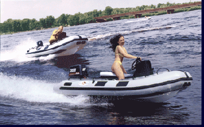 RIB (РИБ) Мари-310 с 2-местной консолью под «жокейскую посадку»
