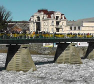 Льодохід в Ужгороді