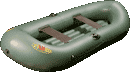 inflatable Expeditionary boat with inflatable bottom