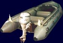 Човен надувний моторная патрульная /спасательная Тайфун-480